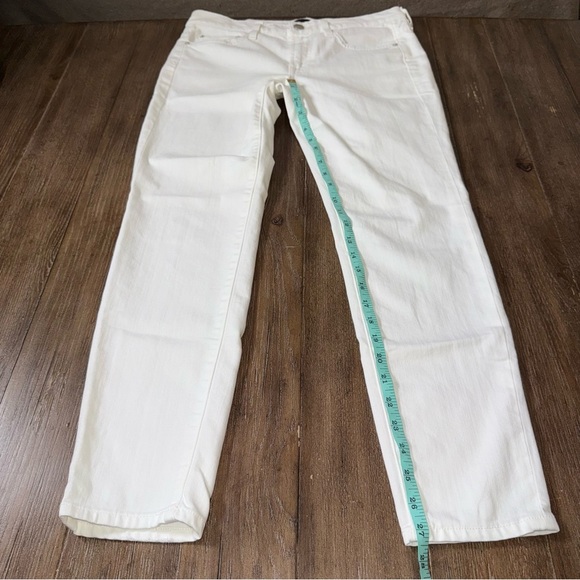 Vince Mason Relaxed Rolled Cuff white Jean Size 27 - Picture 9 of 11